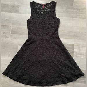 Material girl black lace dress